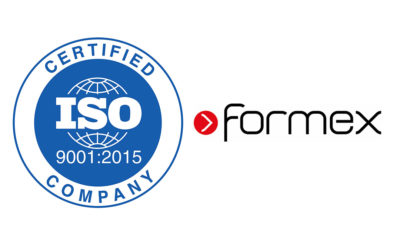 Formex awarded ISO 9001 certificate